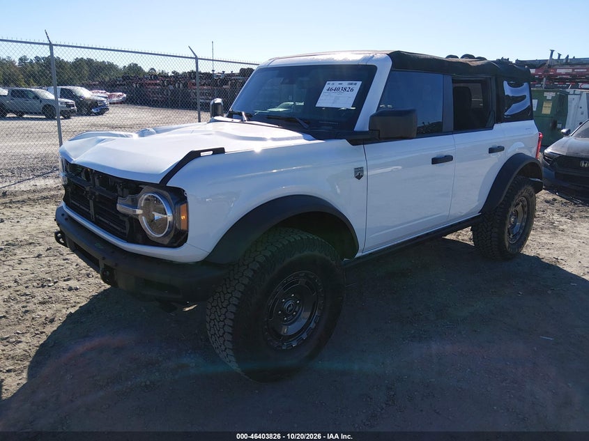 2025 Ford Bronco Big Bend, Front End, IAAI, VIN 1FMEE7BH4SLA92455 — photo 2
