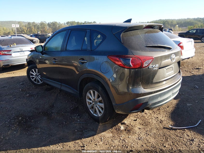 Vin: jm3ke4cy7g0817017, lot: 46904209, mazda cx-5 touring 20163