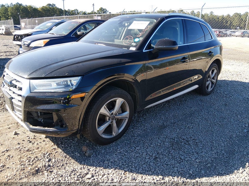 Vin: wa1bnafy4j2187773, lot: 46904211, audi q5 2.0t premium/2.0t tech premium 20182