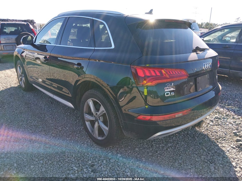 Vin: wa1bnafy4j2187773, lot: 46904211, audi q5 2.0t premium/2.0t tech premium 20183