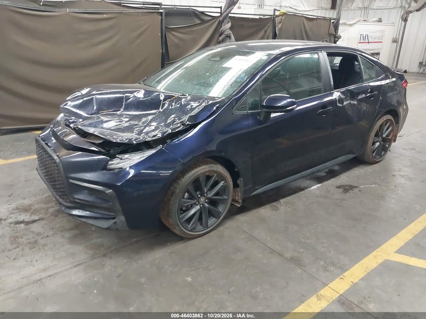 Vin: 5yfs4mce5sp252508, lot: 46904220, toyota corolla se 20252