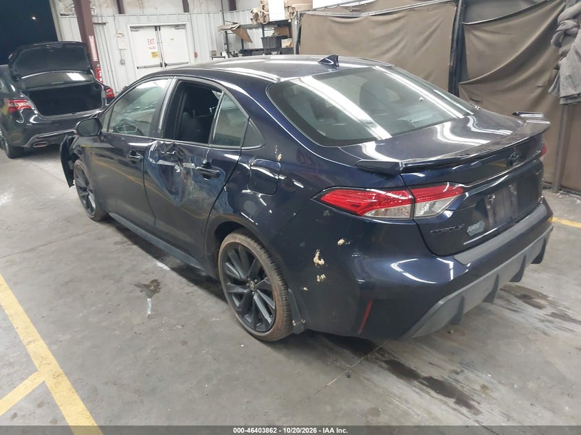 Vin: 5yfs4mce5sp252508, lot: 46904220, toyota corolla se 20253