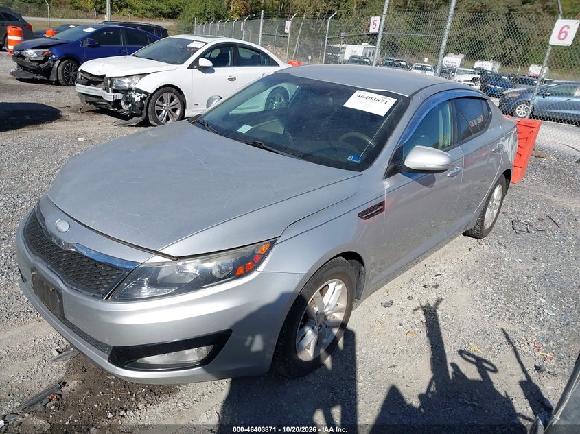 Vin: knagm4a7xd5383070, lot: 46904229, kia optima lx 20132