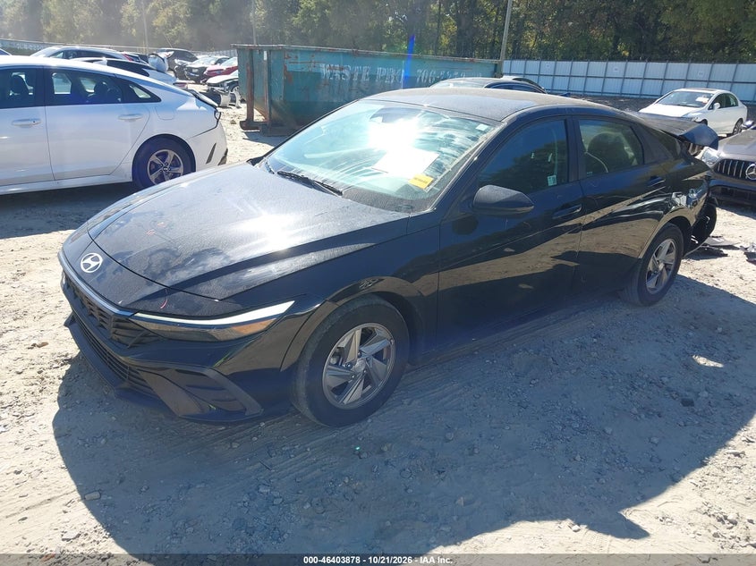 2024 Hyundai Elantra Se, Rear, IAAI, VIN KMHLL4DGXRU759288 — photo 2