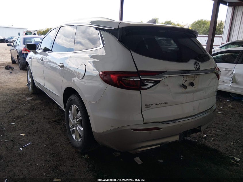 Vin: 5gaevakw8lj113788, lot: 46904248, buick enclave awd essence 20203