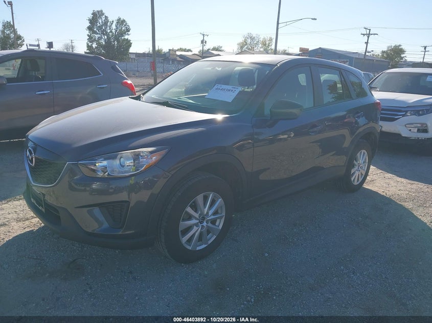 Vin: jm3ke4be8e0315038, lot: 46904250, mazda cx-5 sport 20142
