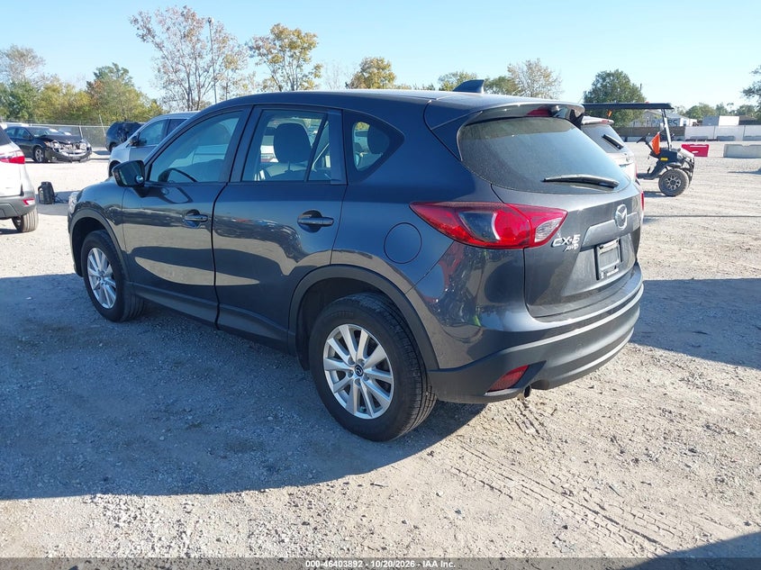Vin: jm3ke4be8e0315038, lot: 46904250, mazda cx-5 sport 20143