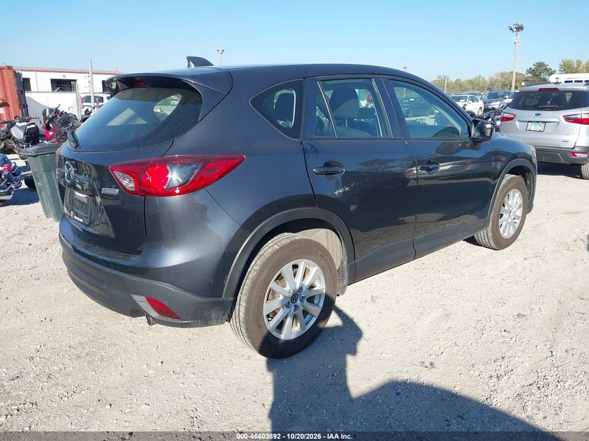 Vin: jm3ke4be8e0315038, lot: 46904250, mazda cx-5 sport 20144