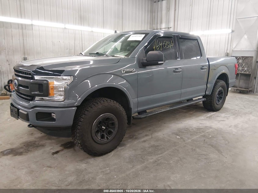 2019 Ford F-150 Xlt, Правый бок, IAAI, VIN 1FTEW1E41KKE80272 — фото 2