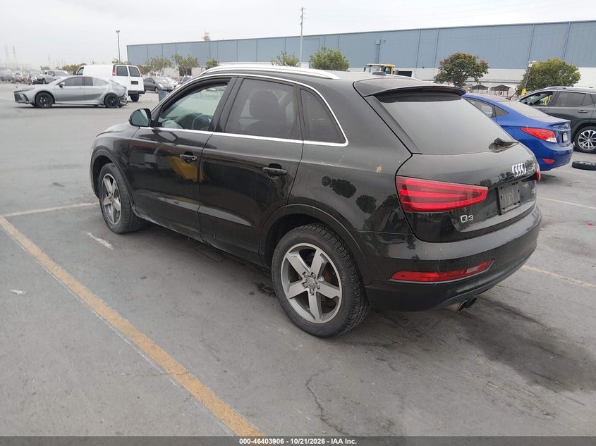 Vin: wa1efcfs9fr010474, lot: 46904264, audi q3 2.0t premium plus 20153