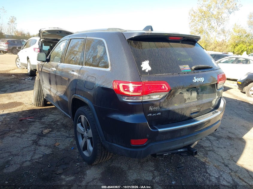 Vin: 1c4rjfbgxfc112958, lot: 46904285, jeep grand cherokee limited 20153