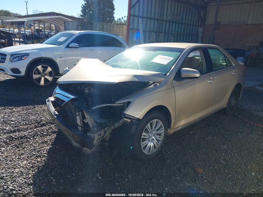 2012 Toyota Camry Le, Удар спереди, IAAI, VIN 4T1BF1FK4CU032609 — фото 2