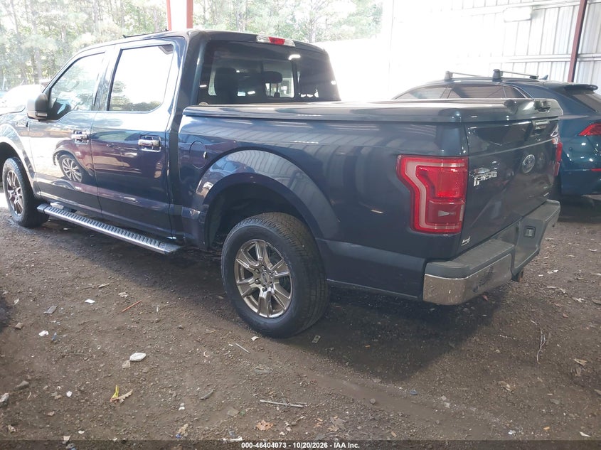 Vin: 1ftew1cf4ffc59235, lot: 46904432, ford f-150 xlt 20153