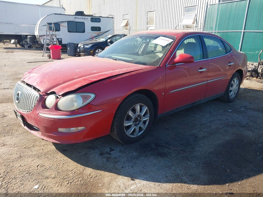 BUICK LACROSSE 2008 VIN 2G4WC582581238734