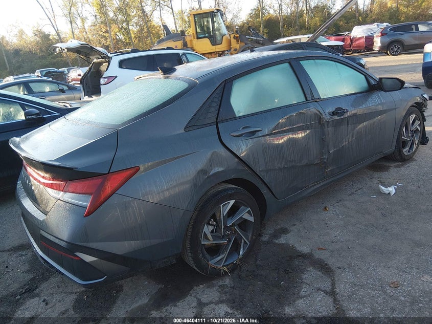 Vin: kmhlm4dg8su083278, lot: 46904469, hyundai elantra sel sport 20254