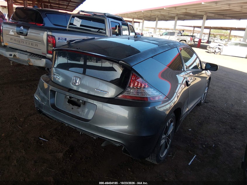 Vin: jhmzf1d47ds003026, lot: 46904543, honda cr-z 20134
