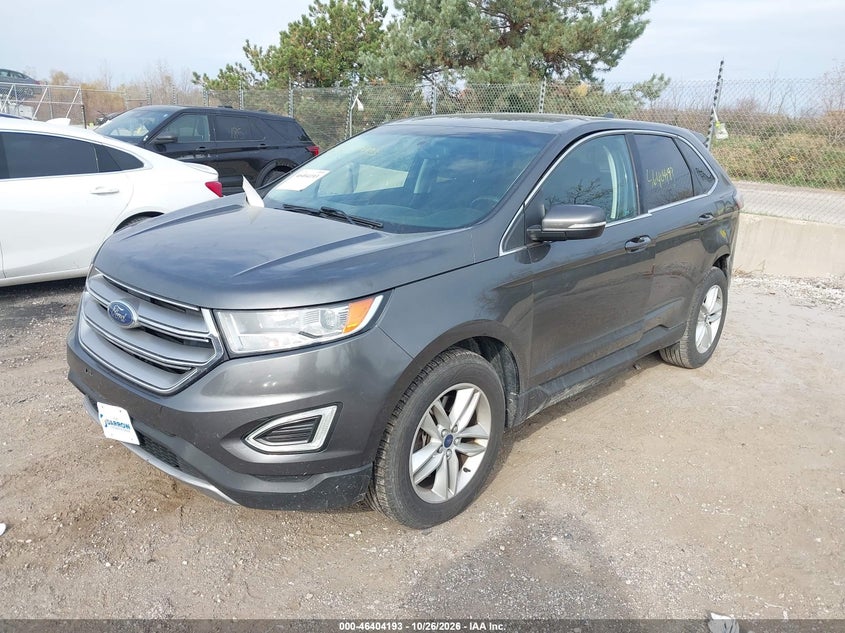 Vin: 2fmpk4j92hbc08805, lot: 46904552, ford edge sel 20172