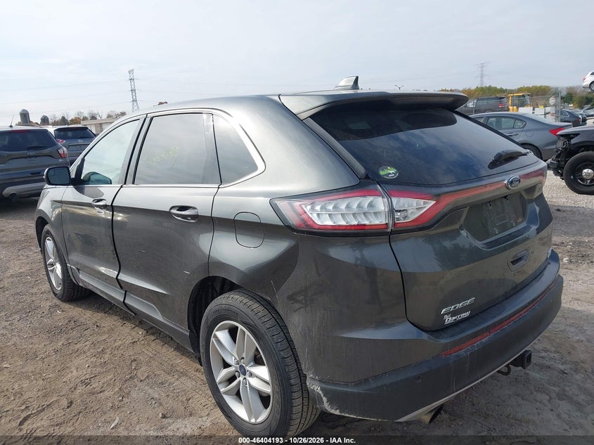 Vin: 2fmpk4j92hbc08805, lot: 46904552, ford edge sel 20173