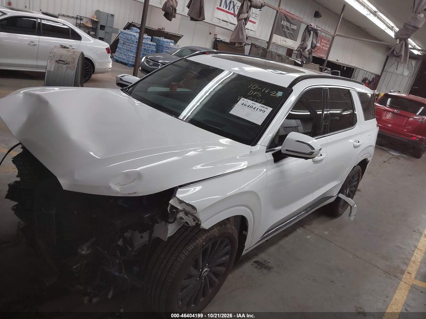 Vin: km8r7dge8su918792, lot: 46904557, hyundai palisade calligraphy night edition 20252