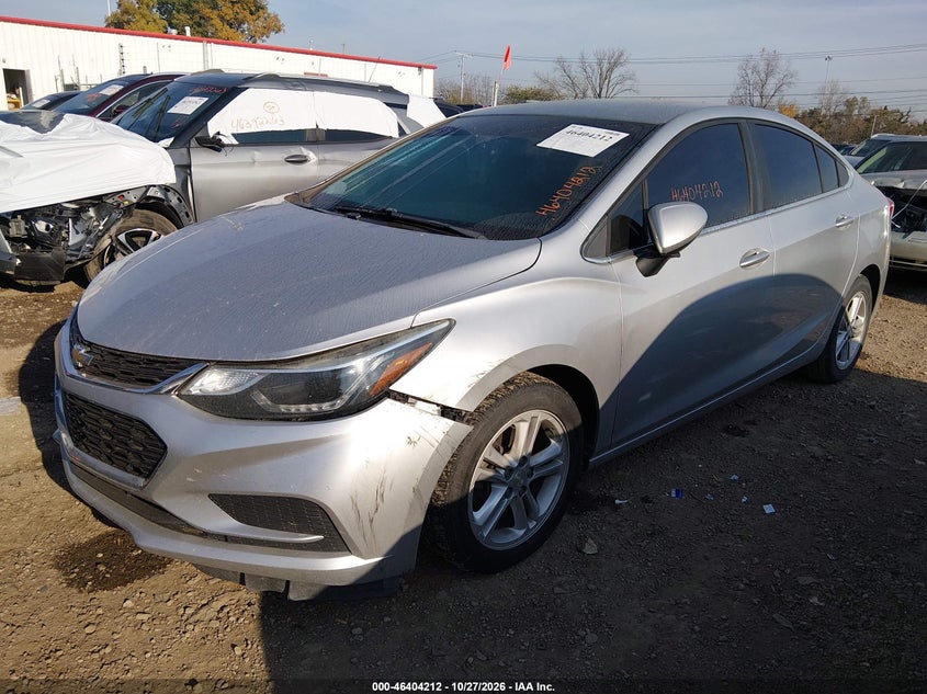 Vin: 1g1be5smxh7102408, lot: 46904570, chevrolet cruze lt auto 20172