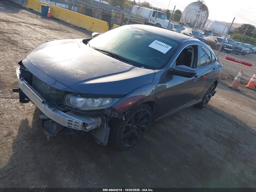 2018 Honda Civic Lx, Normal Wear & Tear, IAAI, VIN 2HGFC2F52JH587736 — photo 2