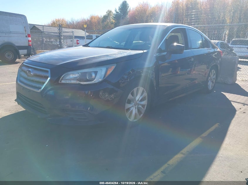 2016 Subaru Legacy 2.5I Premium, Обычный износ, IAAI, VIN 4S3BNAC66G3035618 — фото 2