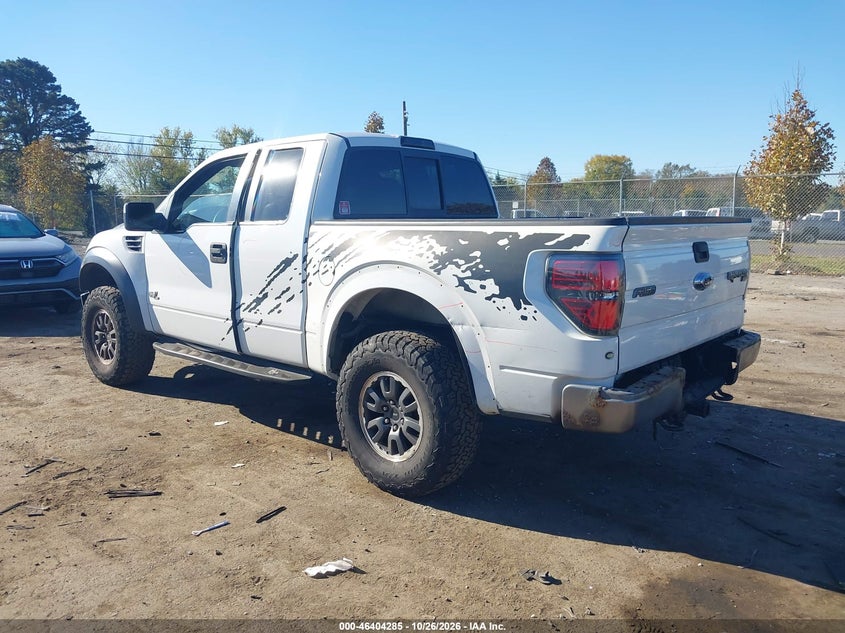 Vin: 1ftex1e67afb99115, lot: 46904643, ford f-150 svt raptor 20103
