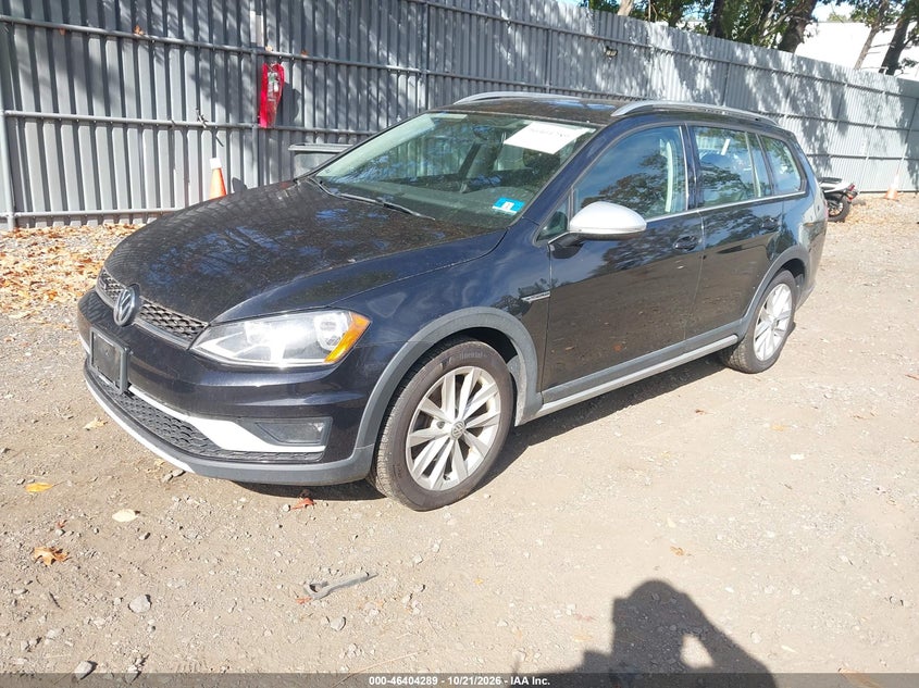 2017 Volkswagen Golf Alltrack Tsi S/Tsi Se/Tsi Sel, Обычный износ, IAAI, VIN 3VWH17AU7HM534290 — фото 2
