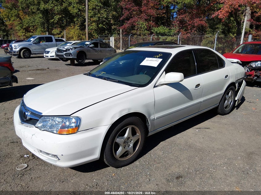 2003 Acura Tl 3.2, Удар сзади, IAAI, VIN 19UUA56693A093883 — фото 2