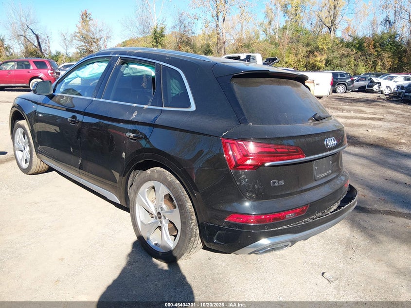 Vin: wa1eaafy4r2045122, lot: 46904659, audi q5 premium plus 45 tfsi s line quattro 20243