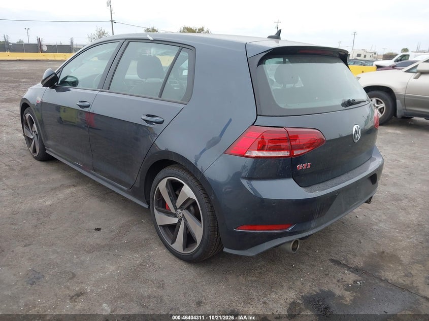 Vin: 3vw6t7au4lm007396, lot: 46904669, volkswagen golf gti 20203