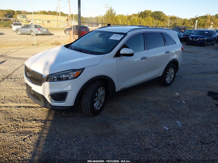 Vin: 5xypgda58hg321088, lot: 46904717, kia sorento 3.3l lx 20172