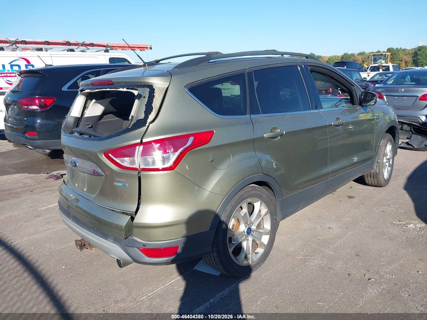 Vin: 1fmcu9h94dub21665, lot: 46904738, ford escape sel 20134