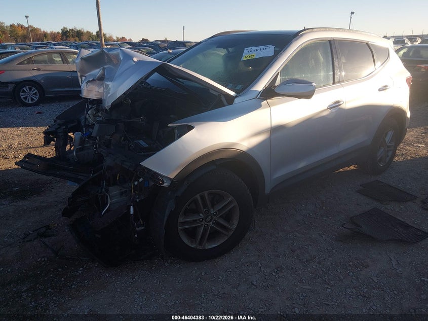 Vin: 5xyzudlb5hg490201, lot: 46904741, hyundai santa fe sport 2.4l 20172