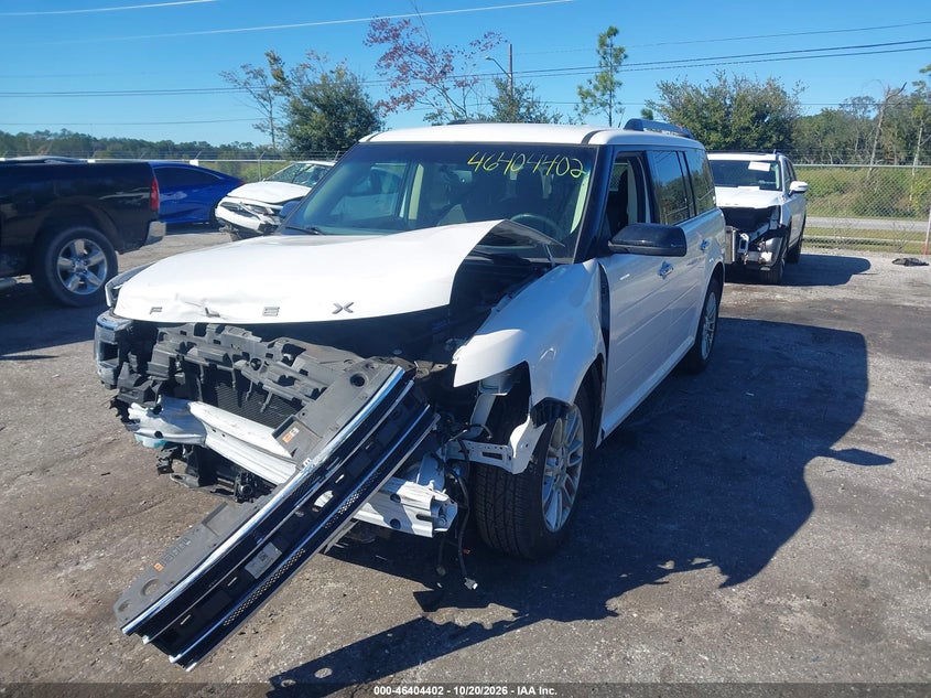 Vin: 2fmgk5c89gba11333, lot: 46904760, ford flex sel 20162