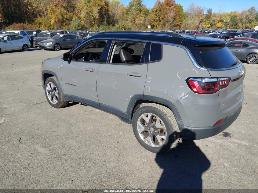 Vin: 3c4njdcb2lt119151, lot: 46904801, jeep compass limited 4x4 20203