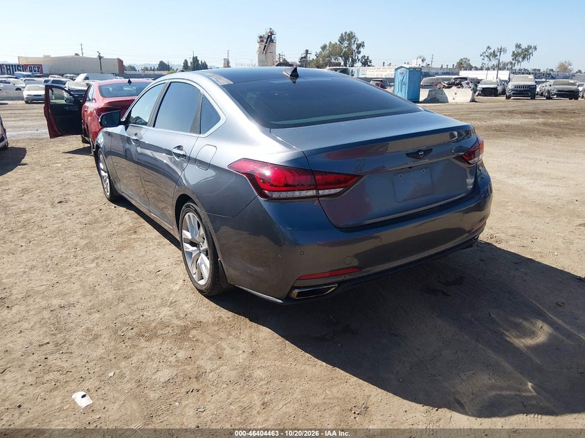 Vin: kmhgn4je1gu140106, lot: 46904821, hyundai genesis 3.8 20163