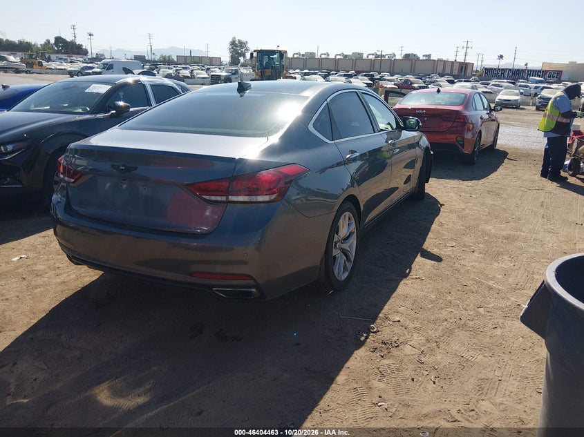 Vin: kmhgn4je1gu140106, lot: 46904821, hyundai genesis 3.8 20164