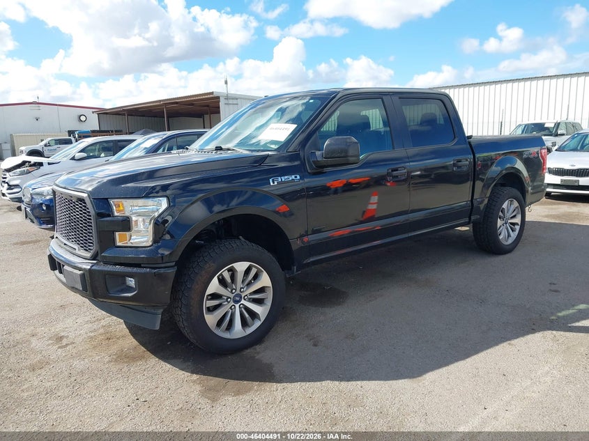 Vin: 1ftew1cp3hke52284, lot: 46904848, ford f-150 xl 20172