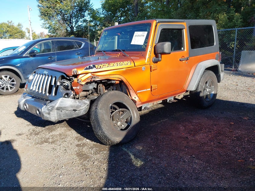 Vin: 1j4ga2d18al207398, lot: 46904916, jeep wrangler sport 20102