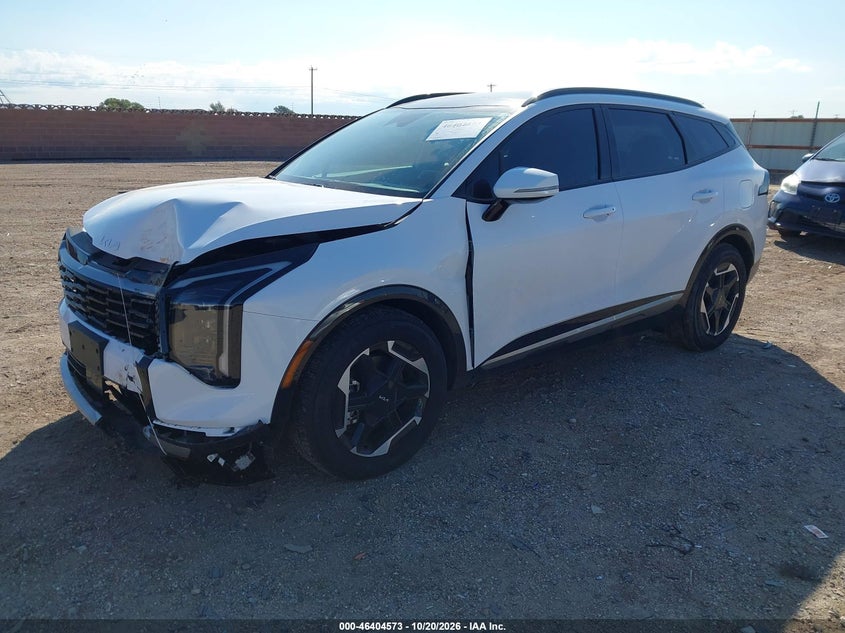 Vin: 5xyk43df3tg377773, lot: 46904931, kia sportage sx 20262