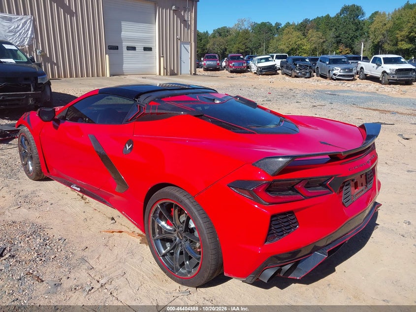 Vin: 1g1yb2d40m5116872, lot: 46904946, chevrolet corvette stingray rwd  2lt 20213