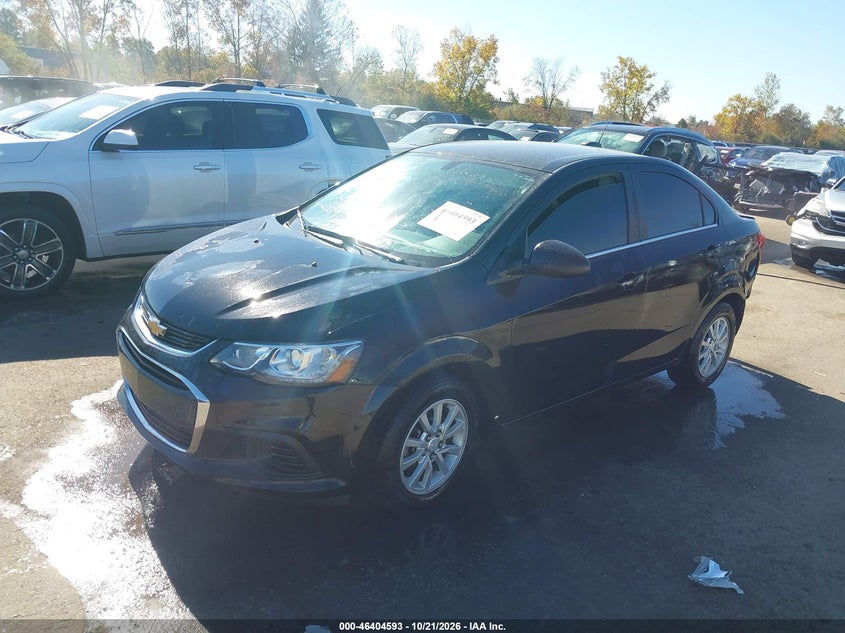 2018 Chevrolet Sonic Lt Auto, Удар сзади, IAAI, VIN 1G1JD5SH2J4123522 — фото 2