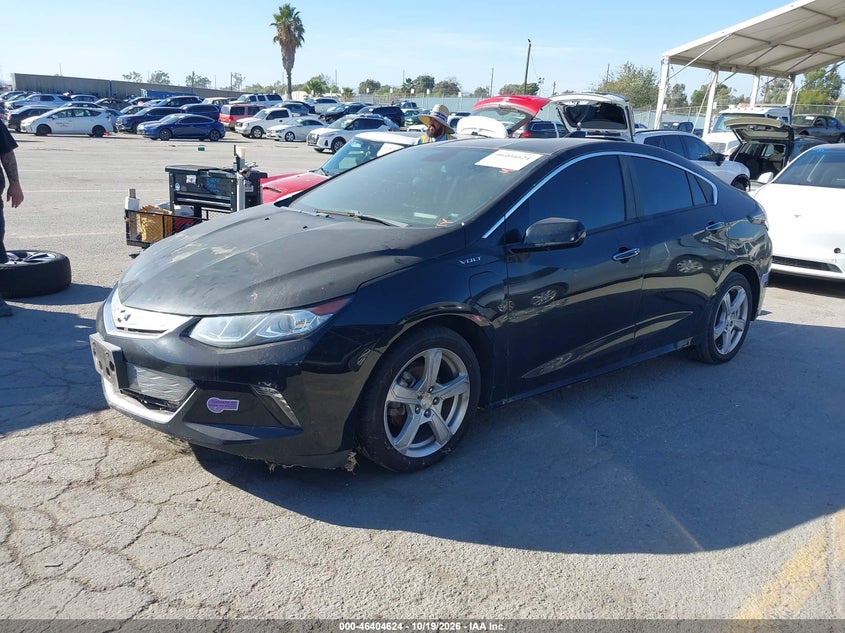 2017 Chevrolet Volt Lt, Right Side, IAAI, VIN 1G1RC6S59HU102789 — photo 2