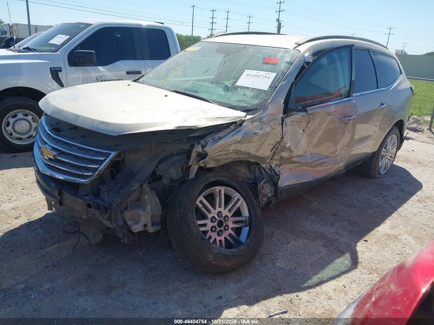 Vin: 1gnkrgkd6dj102806, lot: 46905112, chevrolet traverse 1lt 20132