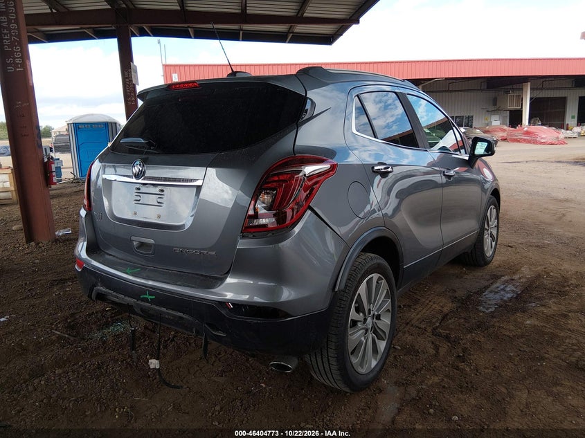 Vin: kl4cjasb4kb742403, lot: 46905131, buick encore fwd preferred 20194