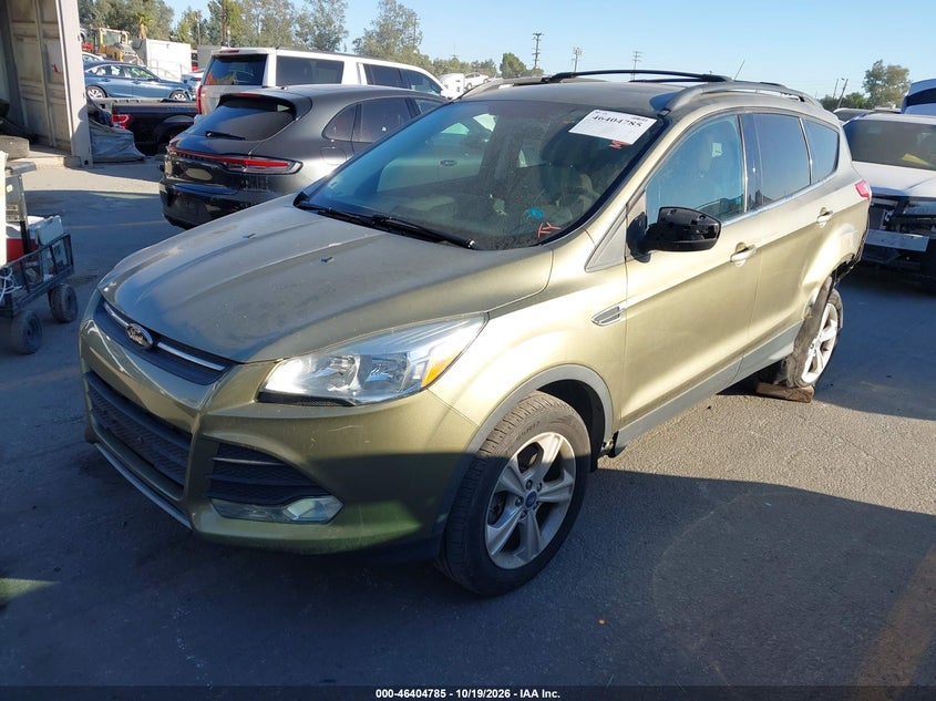 2013 Ford Escape Se, Left Rear, IAAI, VIN 1FMCU9G96DUC94945 — photo 2