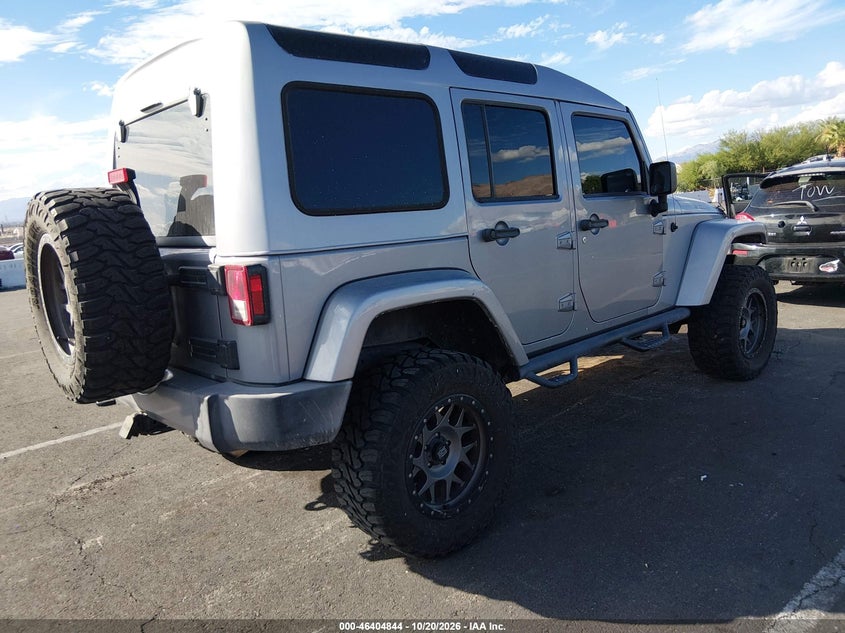 Vin: 1c4bjwdg4fl758835, lot: 46905201, jeep wrangler unlimited willys wheeler 20154