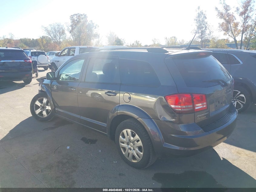 Vin: 3c4pdcabxht696949, lot: 46905204, dodge journey se 20173