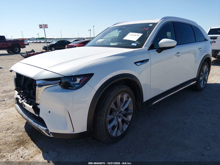 Vin: jm3kkehdxs1234433, lot: 46905228, mazda cx-90 3.3 turbo premium plus package 20252